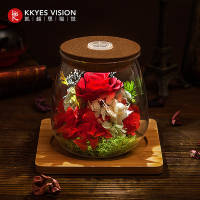 永生花 定格永恒的花艺美学，静物摄影中的精致礼品花卉